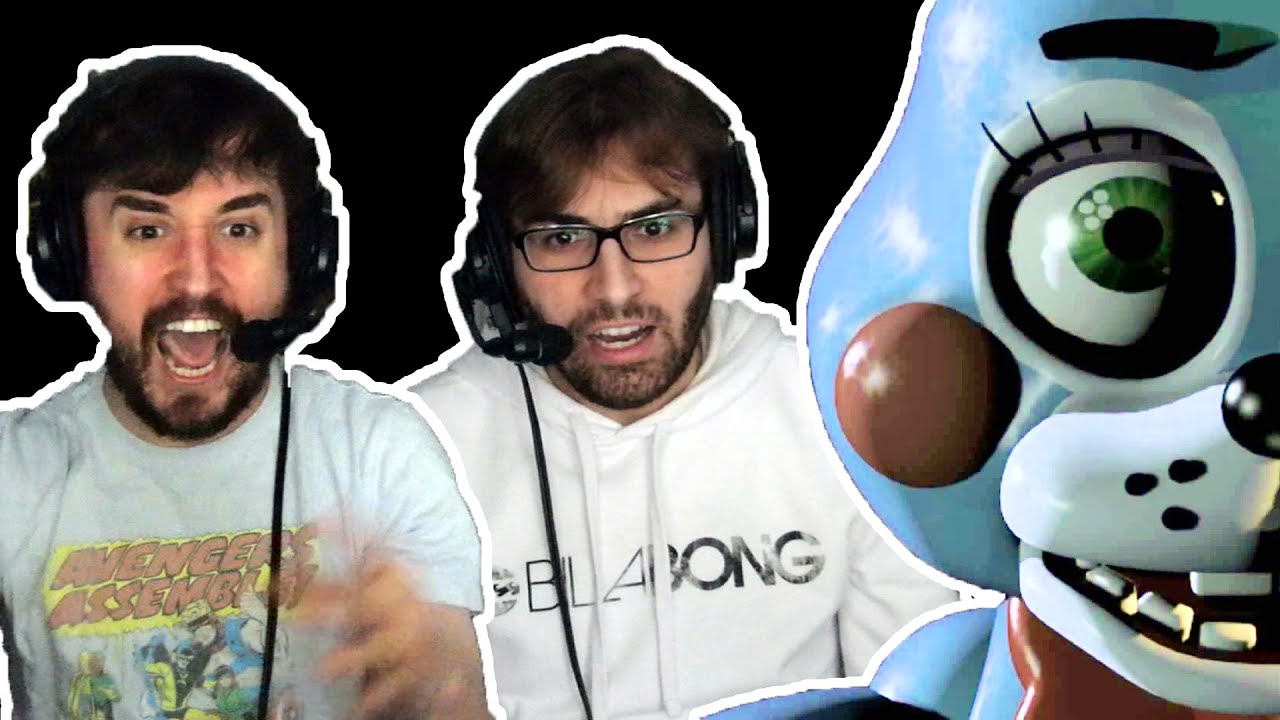 COMO NÃO JOGAR FIVE NIGHTS AT FREDDY'S 2 - Com BRKsEDU e Leon!