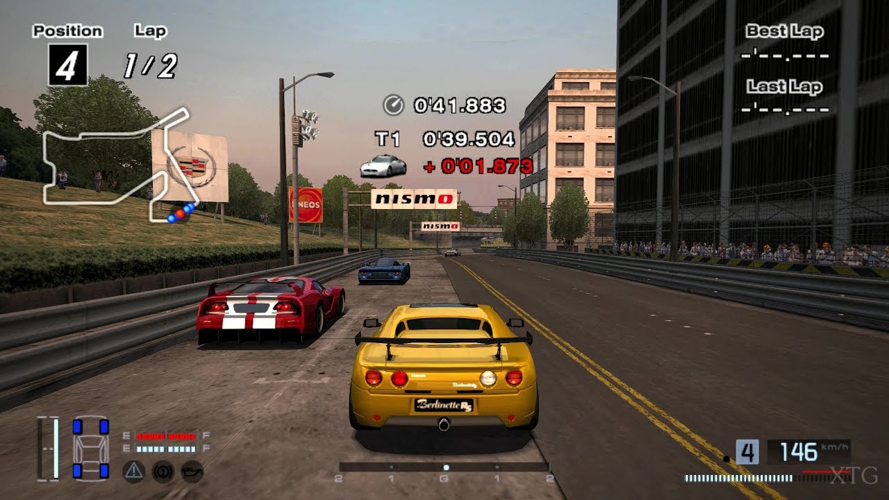 [#1466] Gran Turismo 4 - Hommell Berlinette R/S Coupe '99 PS2 Gameplay HD