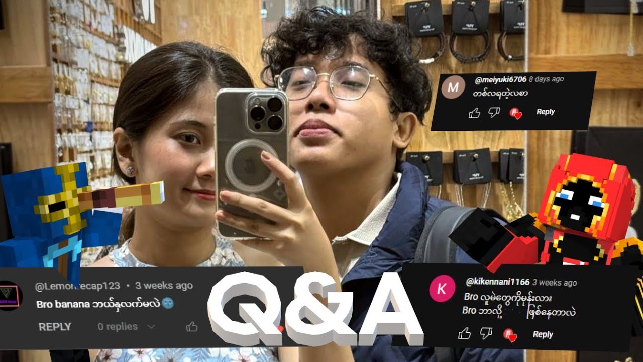 ပေါက်ကရမေးခွန်းများ Q&A 100k special👀✨