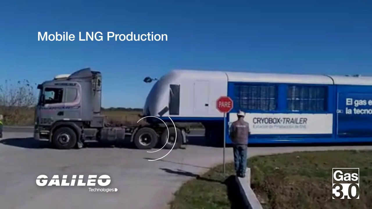 Cryobox-Trailer&trade; - Mobile LNG Production