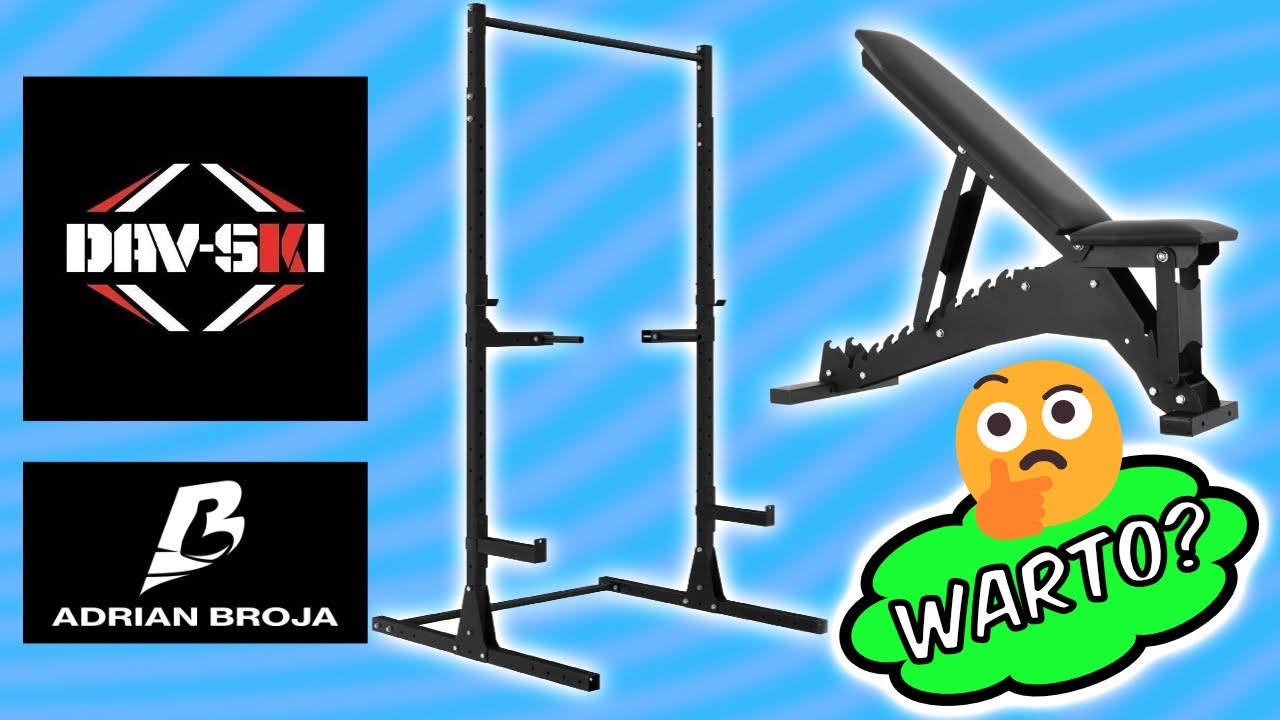 Ławka oraz drążek stacjonarny od Dav-ski 💪