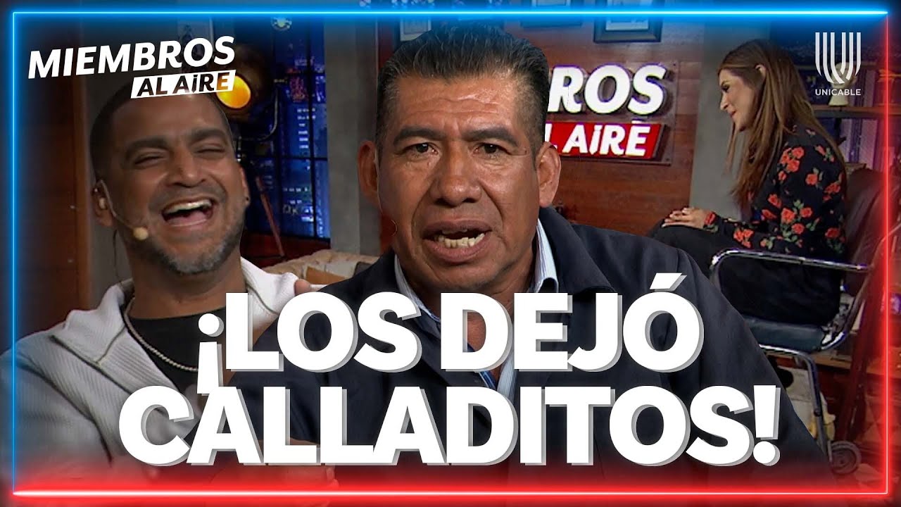 ¡Un BOLERO arrasó con los Miembros y hasta consejos de amor les dio! | Miembros al Aire