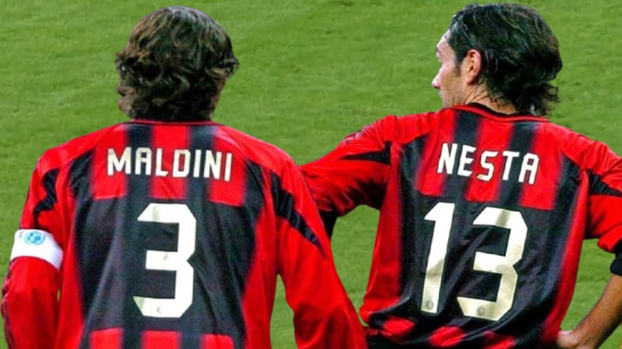 Maldini and Nesta - The Best Defensive Duo of All Time
