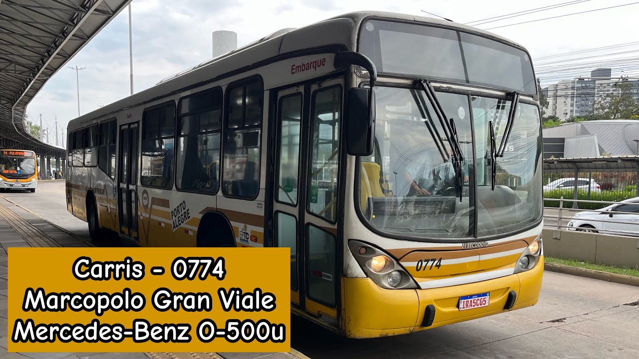 🟠 Rolezin de Marcopolo Gran Viale Low Entry - MB O-500U - Carris 0774 🚎