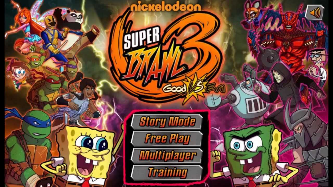 Super Brawl 3 Music - Title Screen