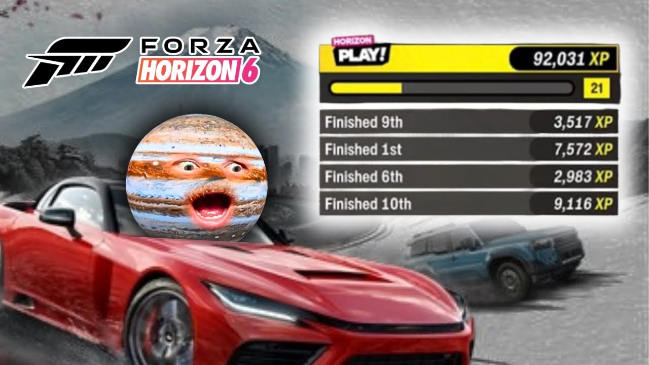 Гайд по XP в Horizon Play &mdash; как БЫСТРО повысить уровень (Forza Horizon 6)