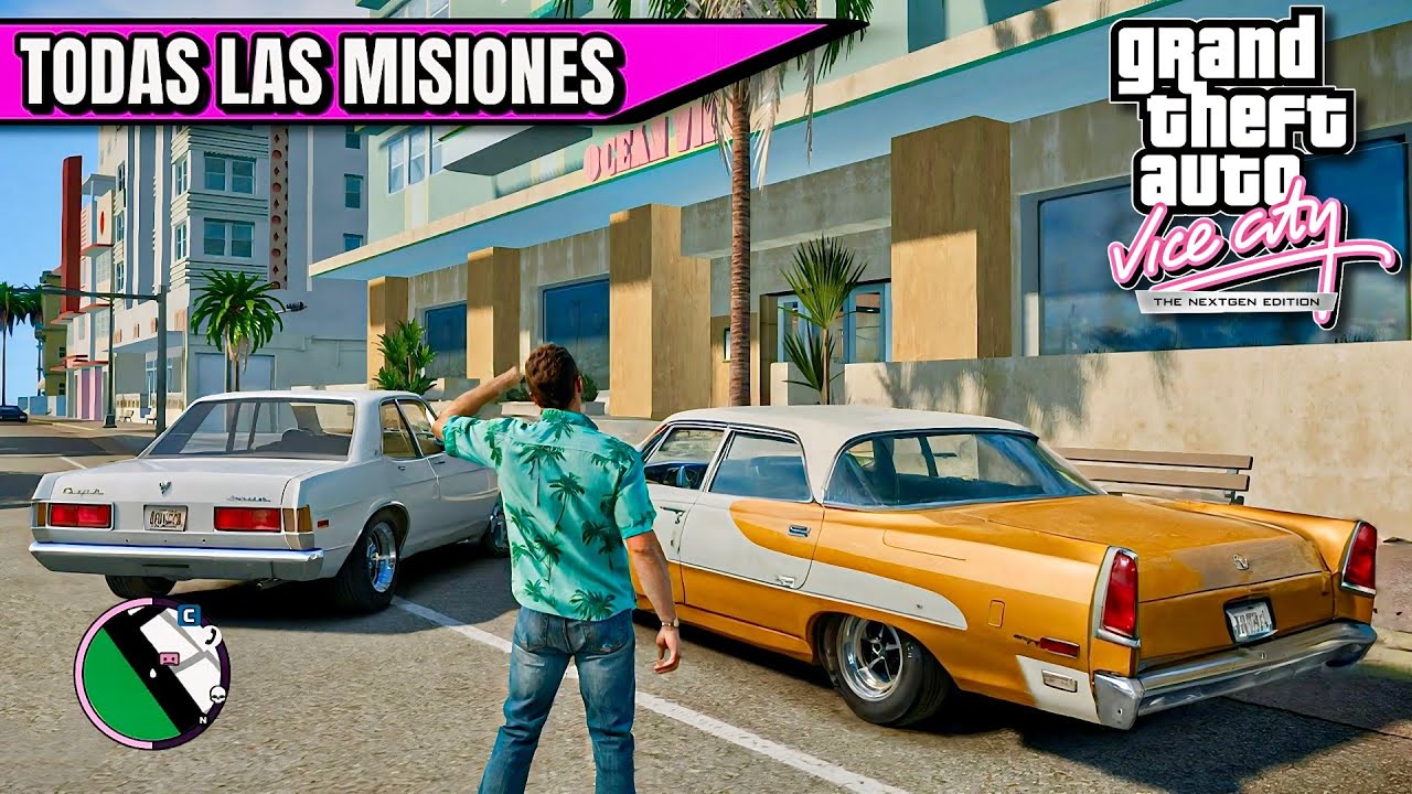 JUGANDO EL NUEVO GTA VICE CITY NEXTGEN (Todas las misiones)