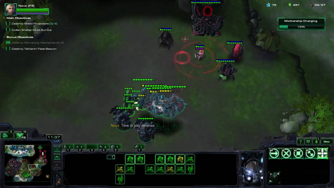 Starcraft LotV Nova Covert Ops - Trouble in Paradise (Brutal, All Achievements + Bonus)