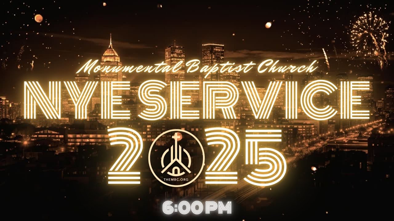 LIVE w/ MBC: New Year's Eve Service (6:00 PM)