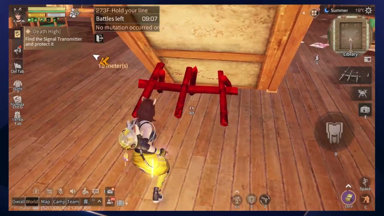 DEATH HIGH SEASON 25 FLOOR 271 - 275 non job combat and sres bioT only can pas