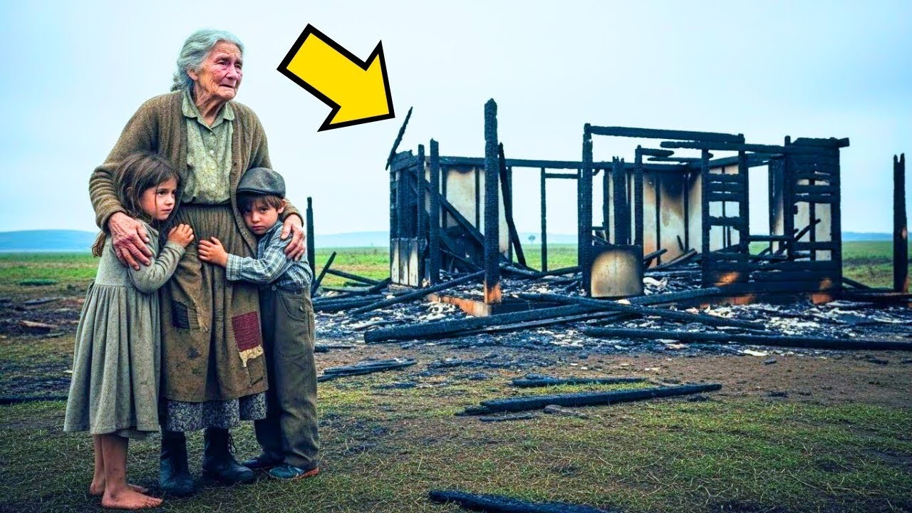 Sus Hijos Le Dejaron A La Abuela Una Casa Quemada, Pero Lo Que Encontró En Las Cenizas Sorprendió A…