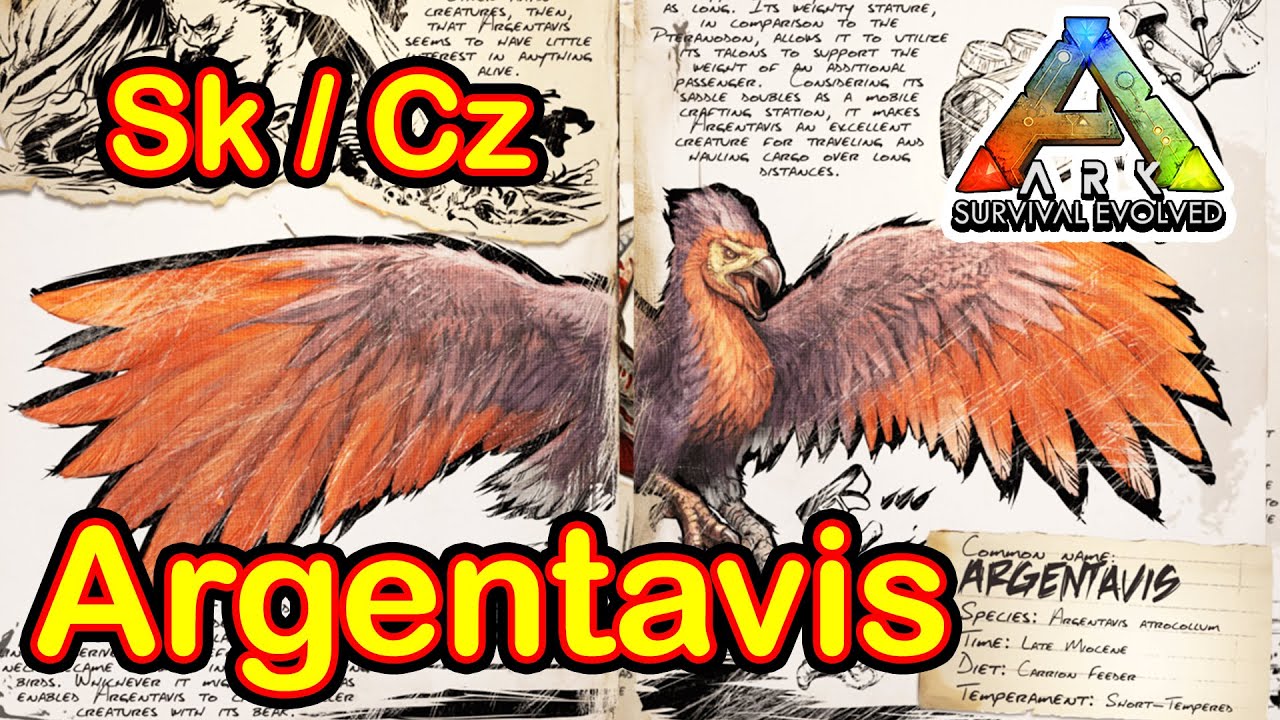 Jak ochočit Argentavis - Ark: Survival Evolved Cz / Sk - Tutorial N&aacute;vod