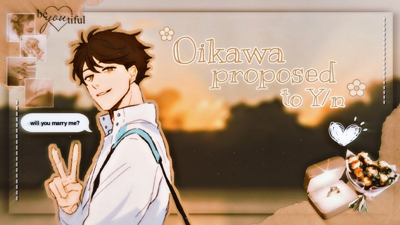 Oikawa Proposed To Y/n !! 💍 || Oikawa X Y/n || Haikyuu Texts 🏐 { Requested 📜 }