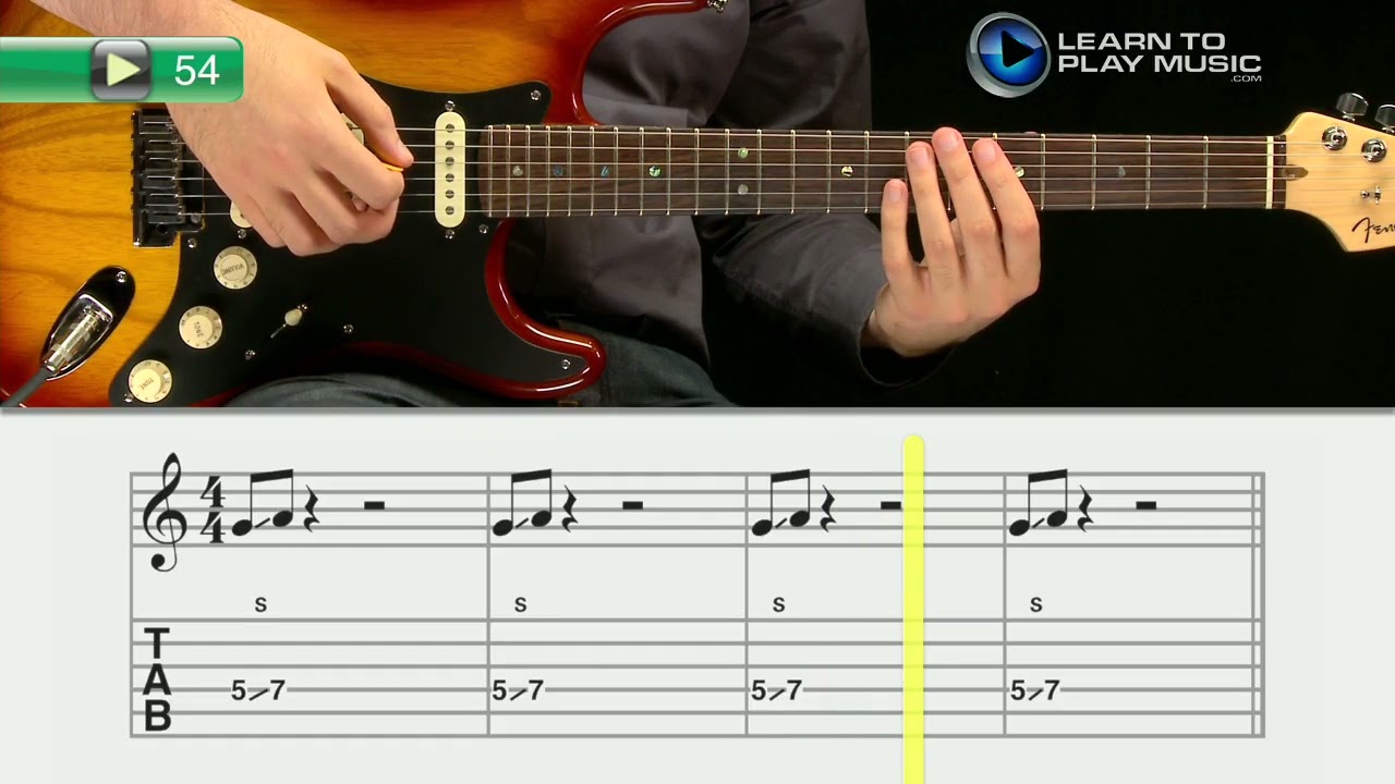 Ex054 - Guitar Method - Lead - Backing Mix