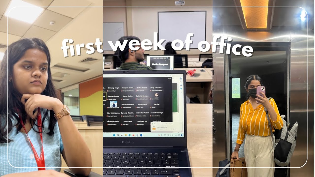Work Diaries Ep 1: first week at oracle, unboxing oracle welcome kit ❤️💠