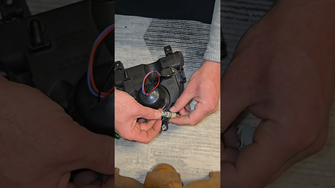 Yamaha xt660x improvising with light, how to set up a BI LED projector