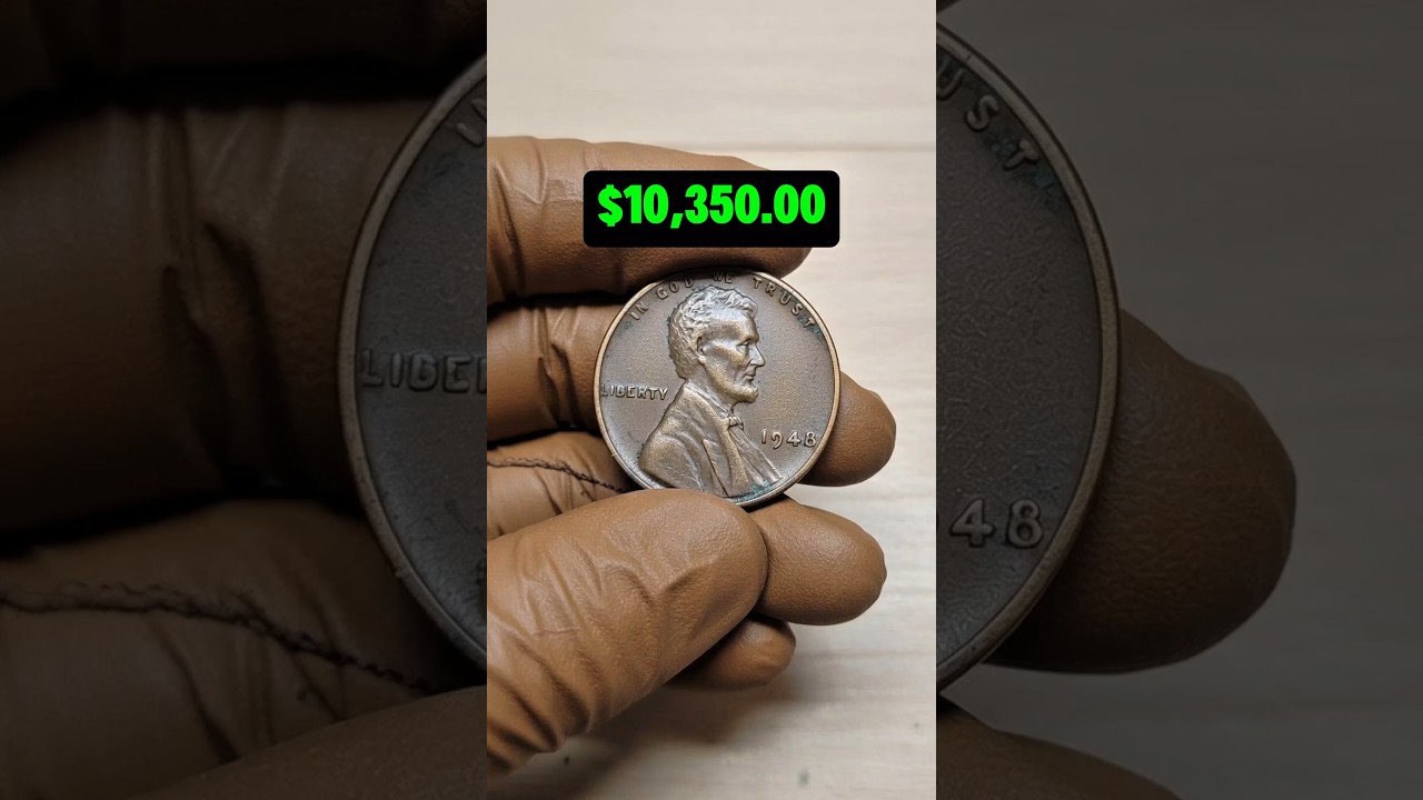 Ultra 1948 Wheat Penny Worth $10,350? Check Your Old Coins!