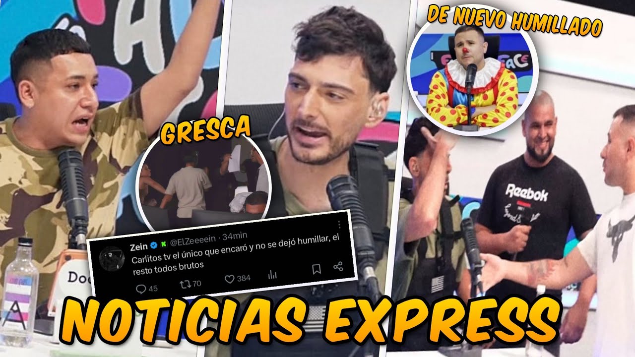 ICE POSEIDON no pide DISCULPAS, ANTAURUS se VUELVE a HUMILLAR y CARLITOS PARCHA al GRINGO? | RESUMEN