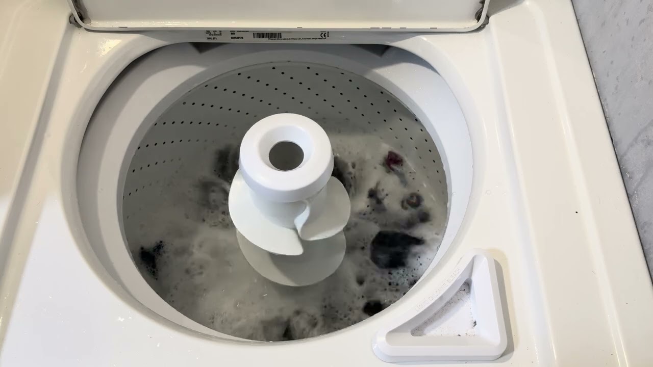 Whirlpool Top Load Washing Machine – Full 40 Minute Wash Cycle (Small Load)