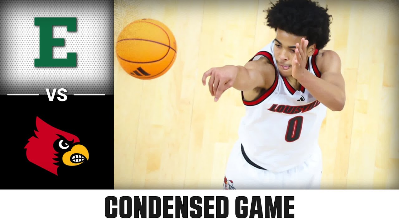 Eastern Michigan vs. Louisville Condensed Game | 2025-26 ACC Men's Basketball