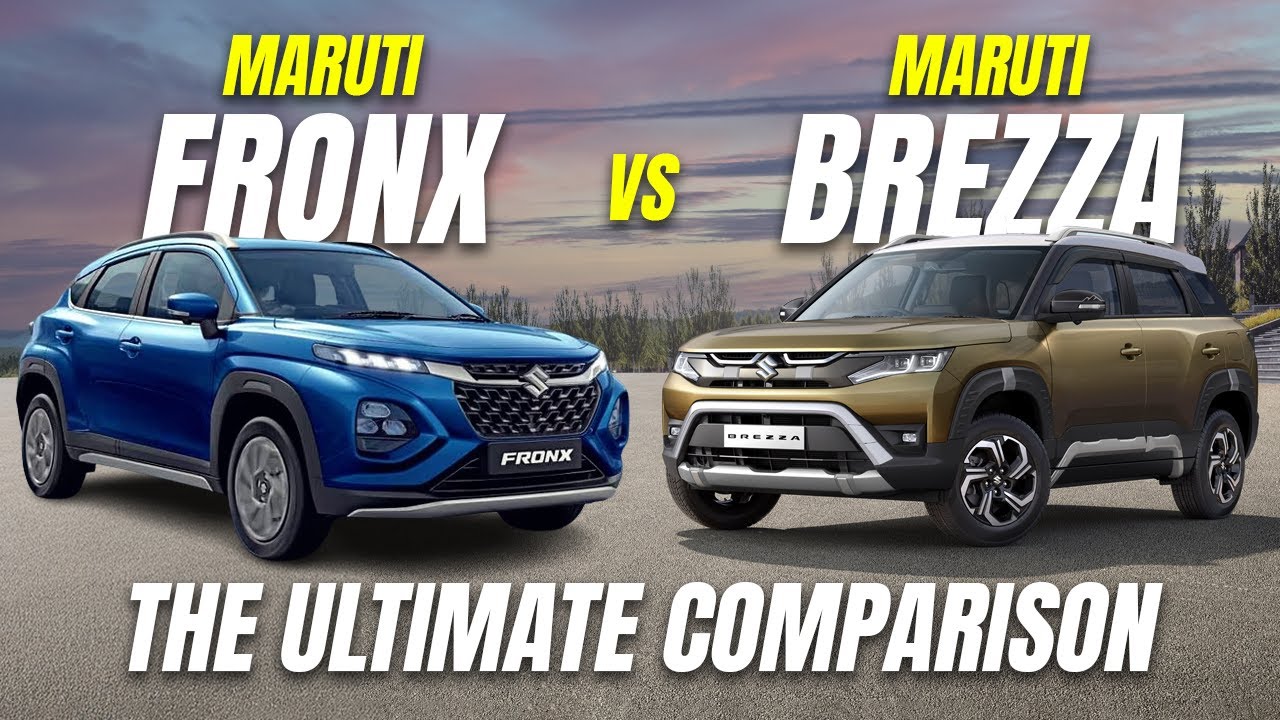 Maruti Nexa Fronx vs Maruti Arena Brezza Sub Rs. 10 Lakh Battle | Which Car Is More Value For Money?