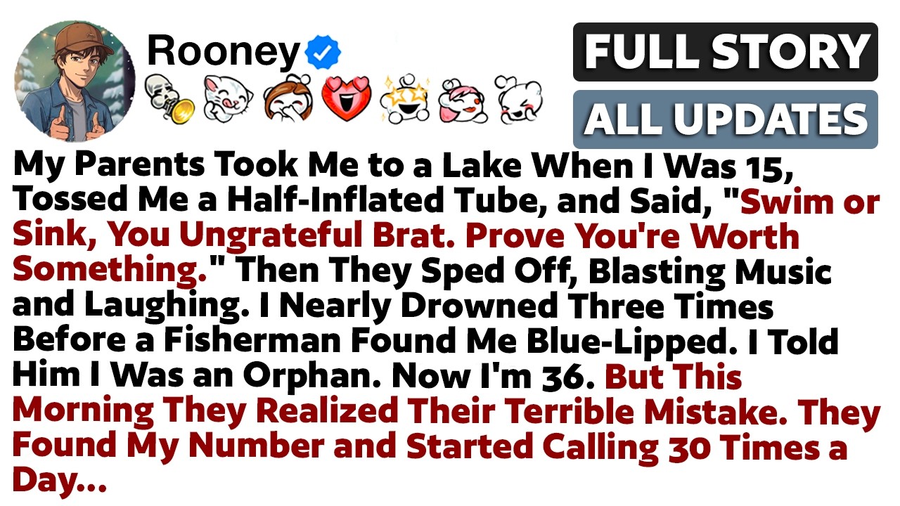 My Parents Took Me to a Lake When I Was 15, Tossed Me a Half-Inflated Tube, and Said...