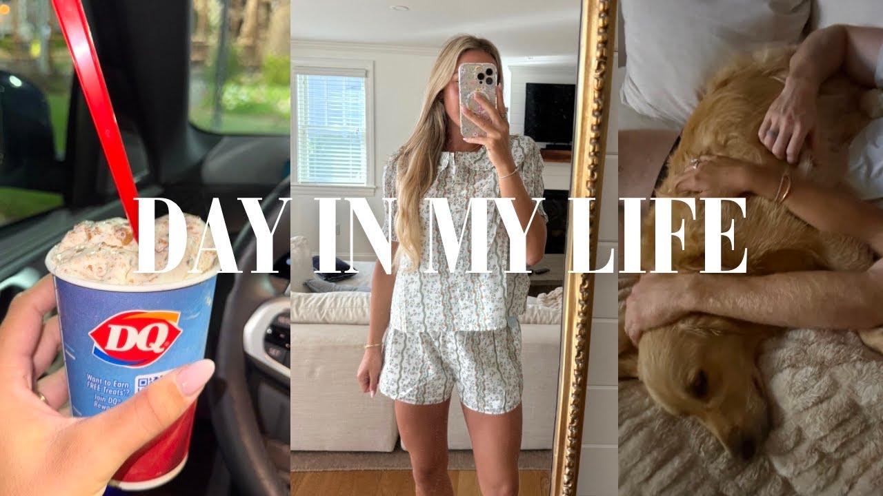 VLOG: ice cream date, our fav dinner, end of summer fits, nancy meyers movies, etc !