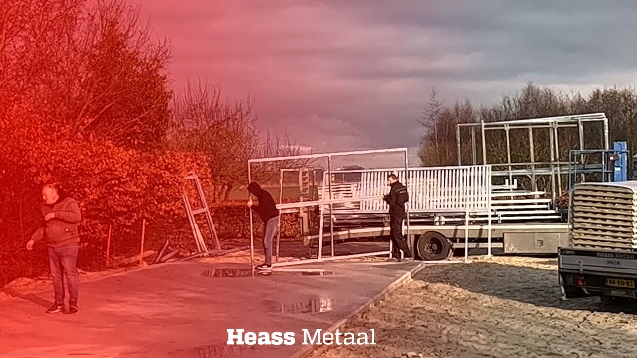 Buitenstal plaatsen | Volledige montage van een Heass paardenstal