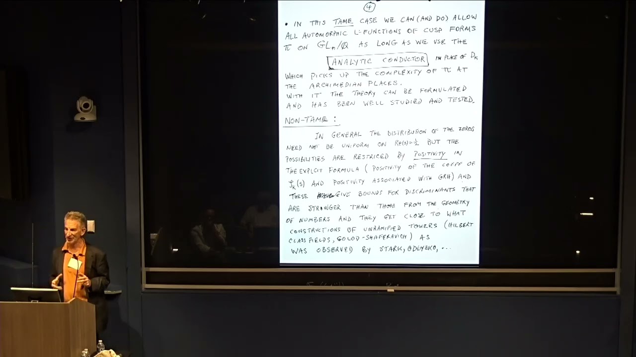 Peter Sarnak: Distribution of Zeros, Eigenvalues and Eigenfunctions...(September 12, 2025)