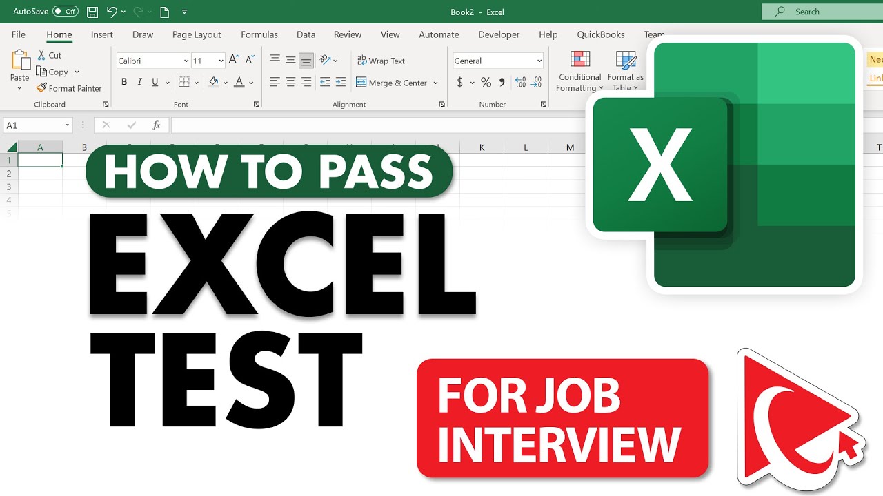 HOW TO PASS EXCEL TEST FOR JOB INTERVIEW | Step-by-Step MICROSOFT EXCEL GUIDE