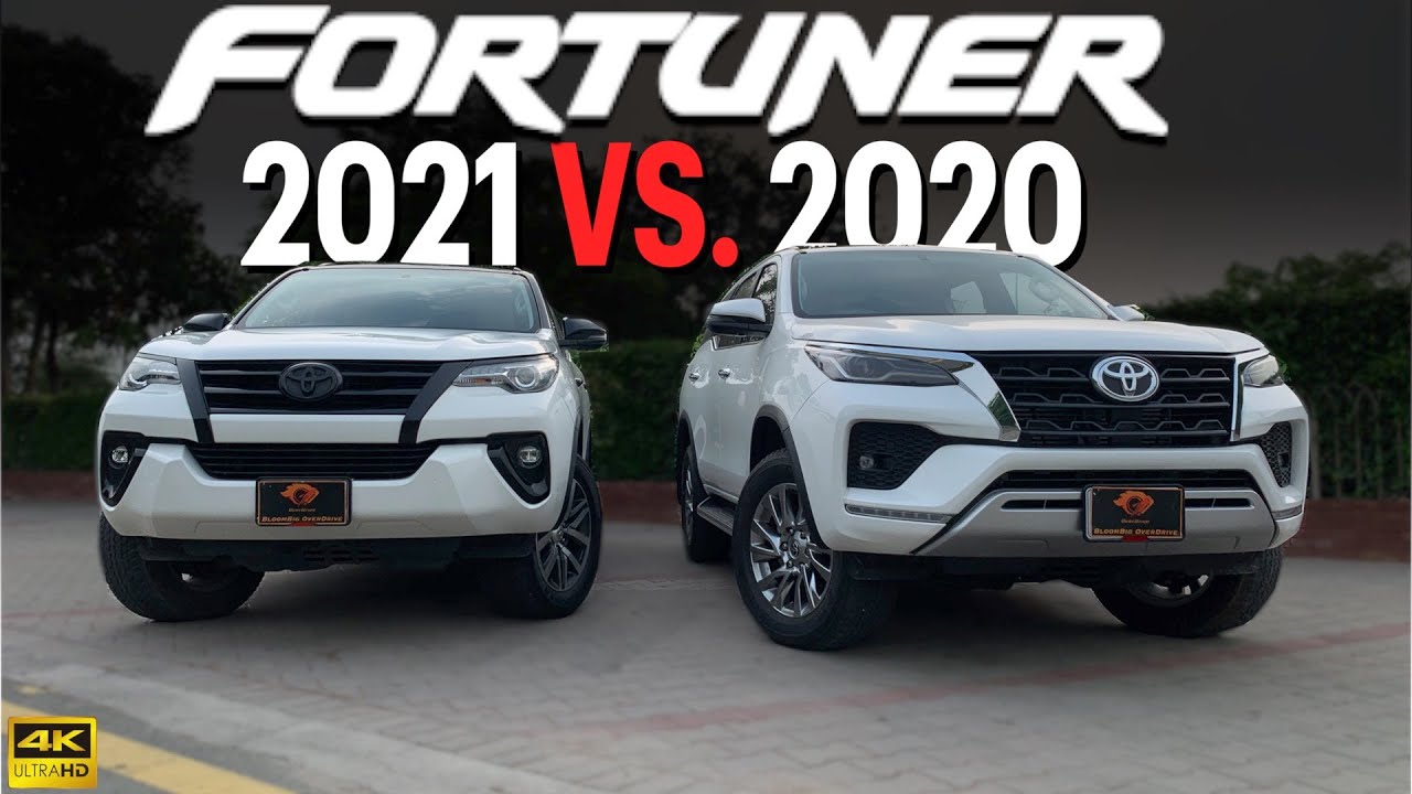 Toyota Fortuner Sigma4 (2020 vs.2021) / 0-100 KM/H comparison