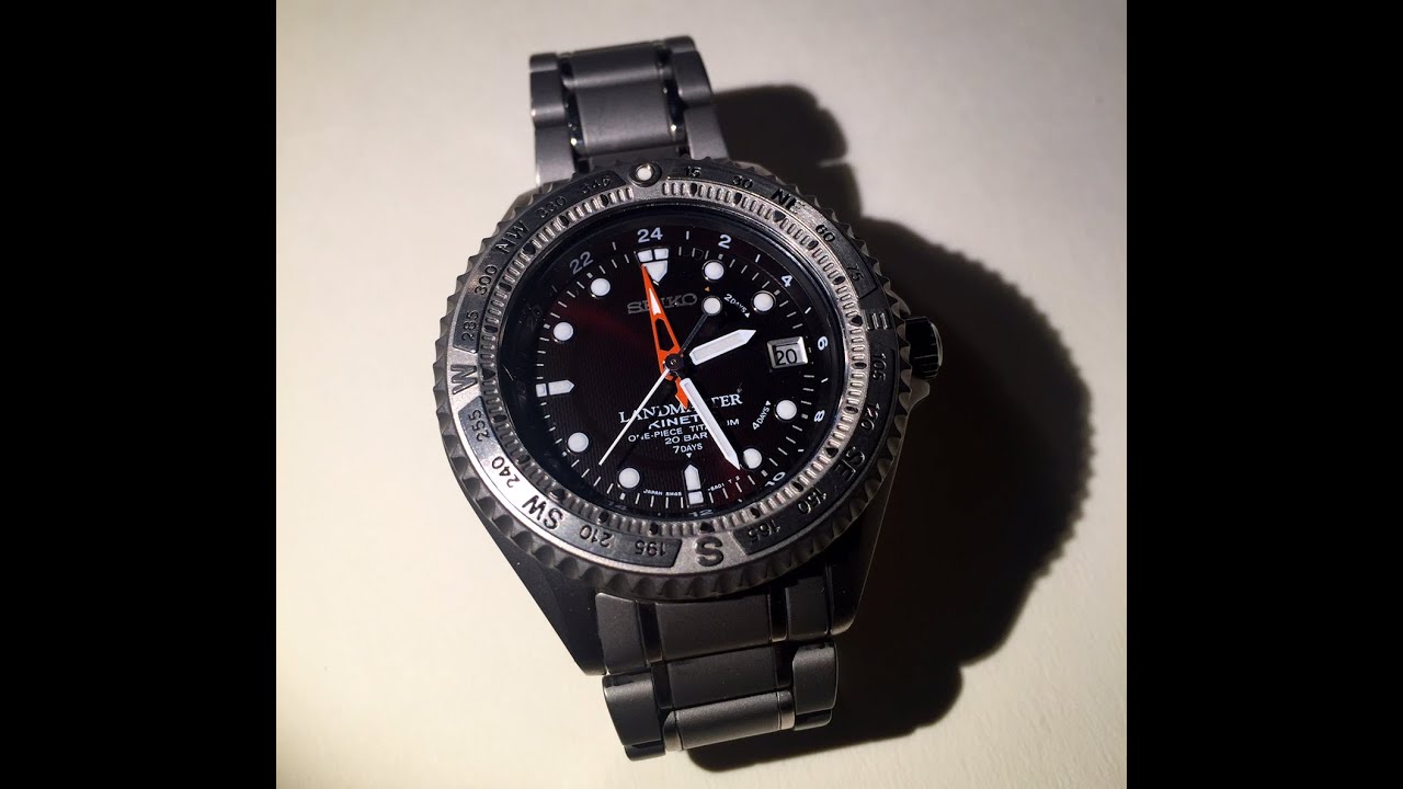 Seiko Landmaster Kinetic 5M45 SBDW005 History And Review