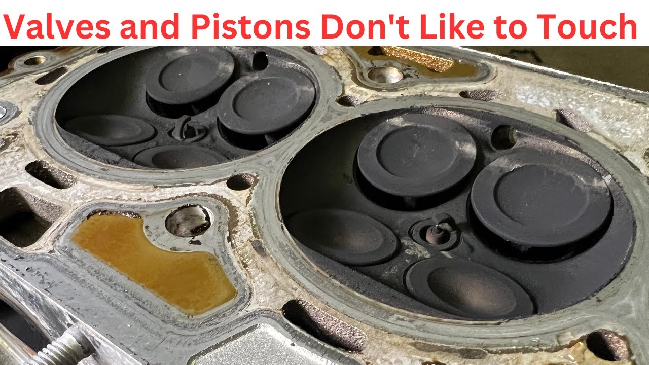 What caused the timing chain to jump and bent the valves on a 2015 Chevy Equinox 2.4?