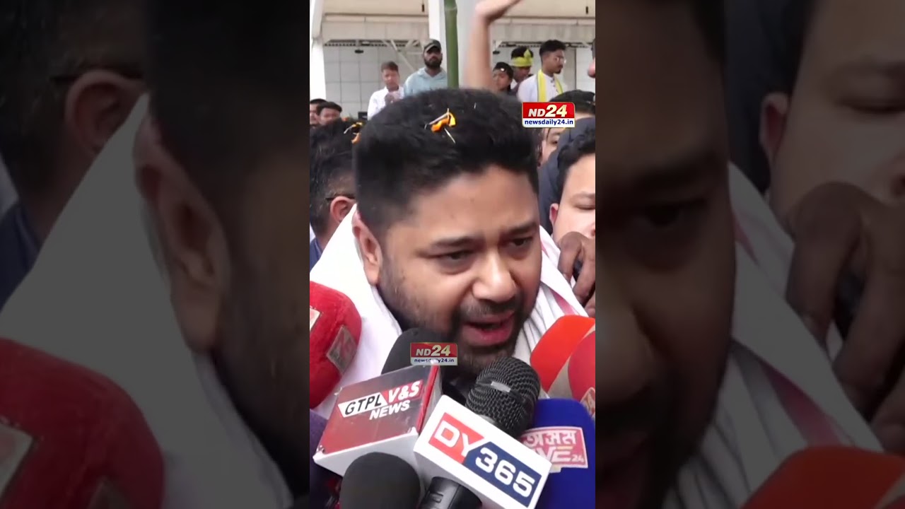 ডিব্ৰুগড়ত লুৰীণজ্যোতি গগৈক উষ্ম আদৰণি