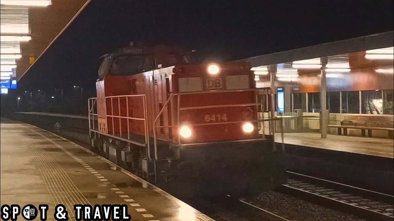 Losse loc 6400 komt door Groningen Noord! // Single DB Cargo loco passby | 24-1-26!