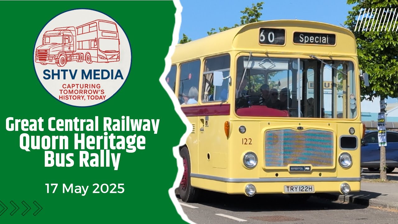 Great Central Railway Quorn Heritage Bus Rally 17 May 2025