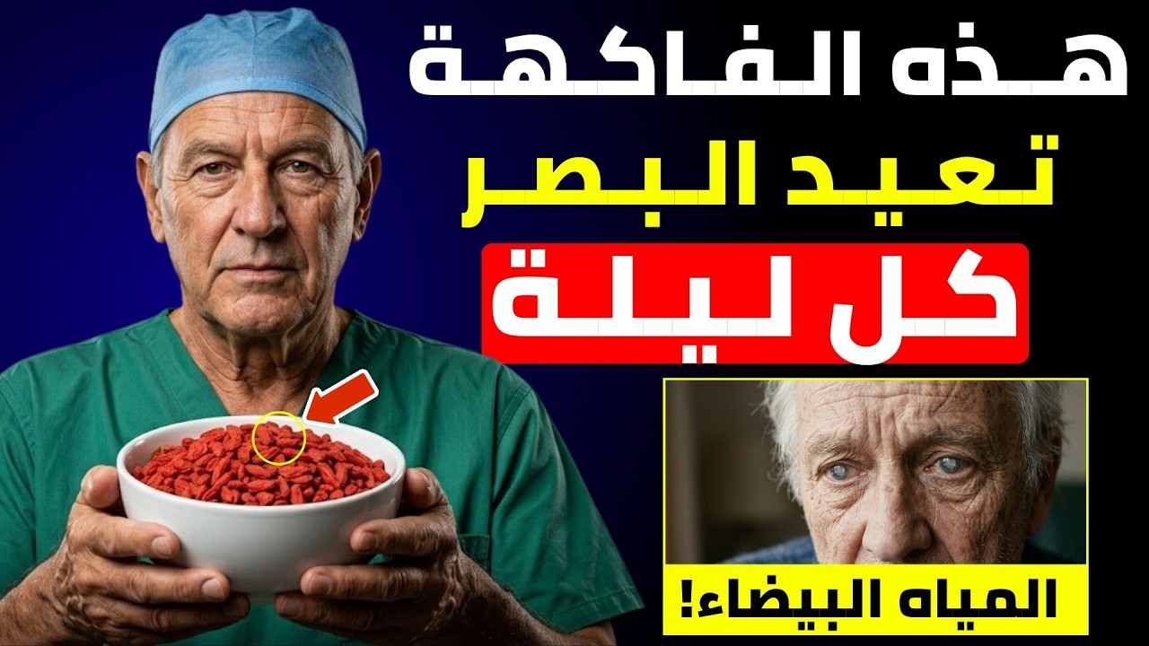 طبيب يكشف: تناول هذه الفاكهة قبل النوم لتحسين بصرك