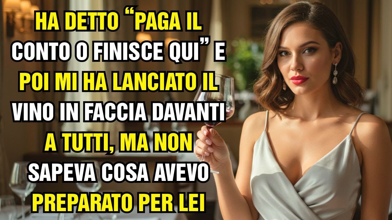 Mia Moglie Mi Ha Umiliato al Ristorante - Ho Smascherato il Suo Tradimento