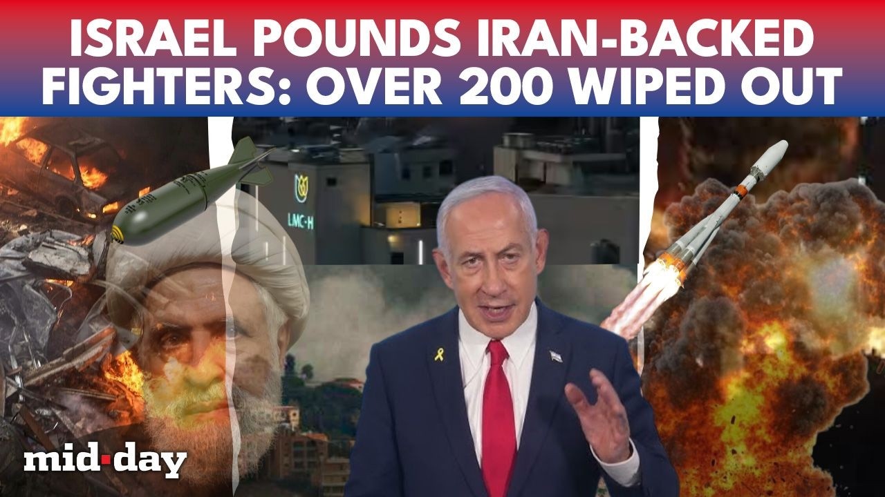 Israel-Hezbollah ASSAULT: 25 Sites Destroyed, 2,700+ Reported Dead in Lebanon Conflict Escalation