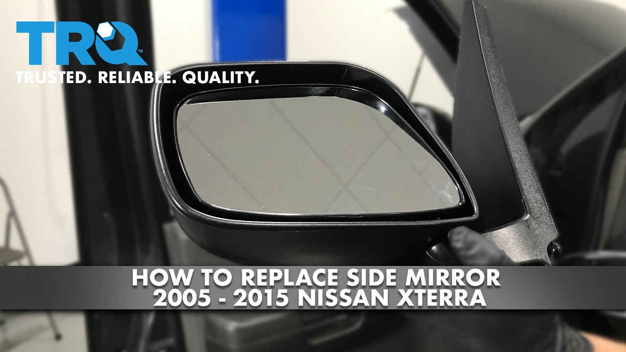 Как заменить зеркало заднего вида на Nissan Xterra 2005–2015 годов выпуска