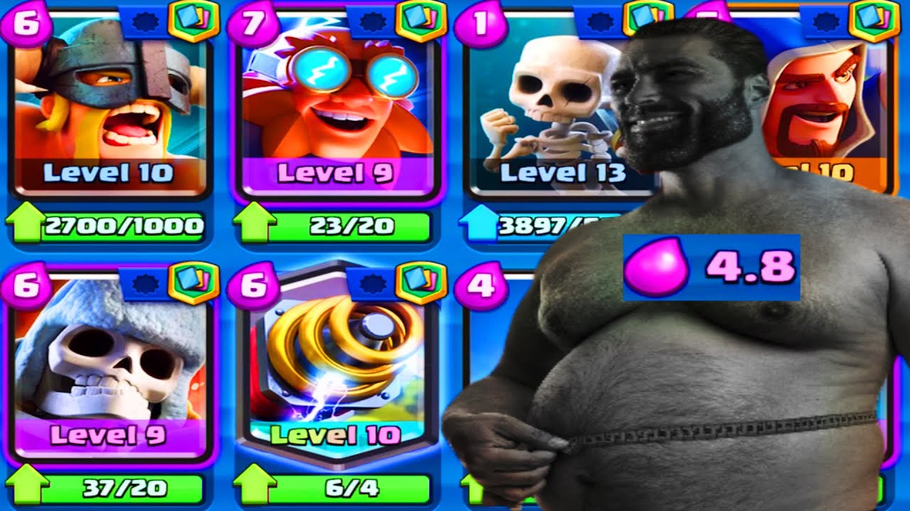 CLOWN DECK BE LIKE…