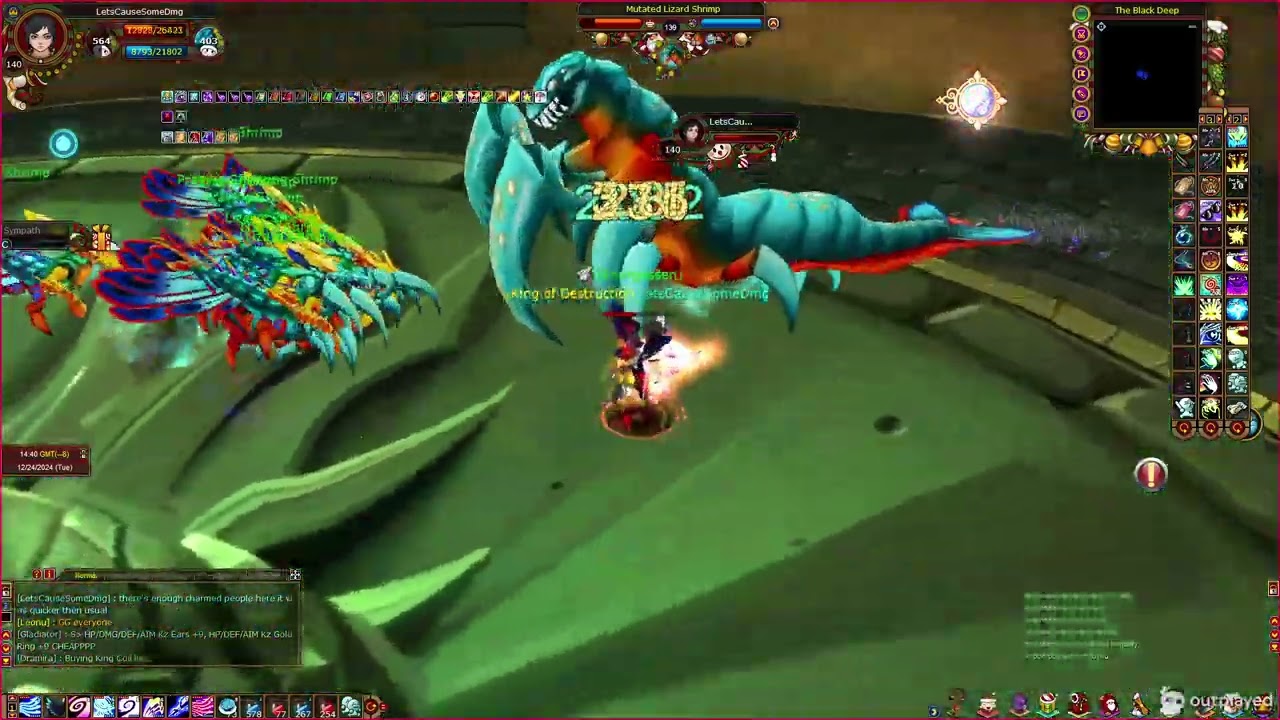 Solo TBD run with Spec Class Fiesta Online.