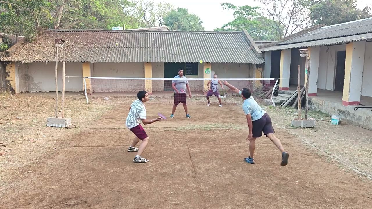 OUTDOOR BADMINTON PLAYING KANTAMAL ll SET 8 ll RBS CREATION