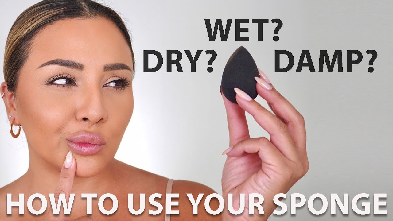 КАК ПОЛЬЗОВАТЬСЯ СПОНДОМ BEAUTY BLENDER ДЛЯ НАЧИНАЮЩИХ | НИНА УБХИ