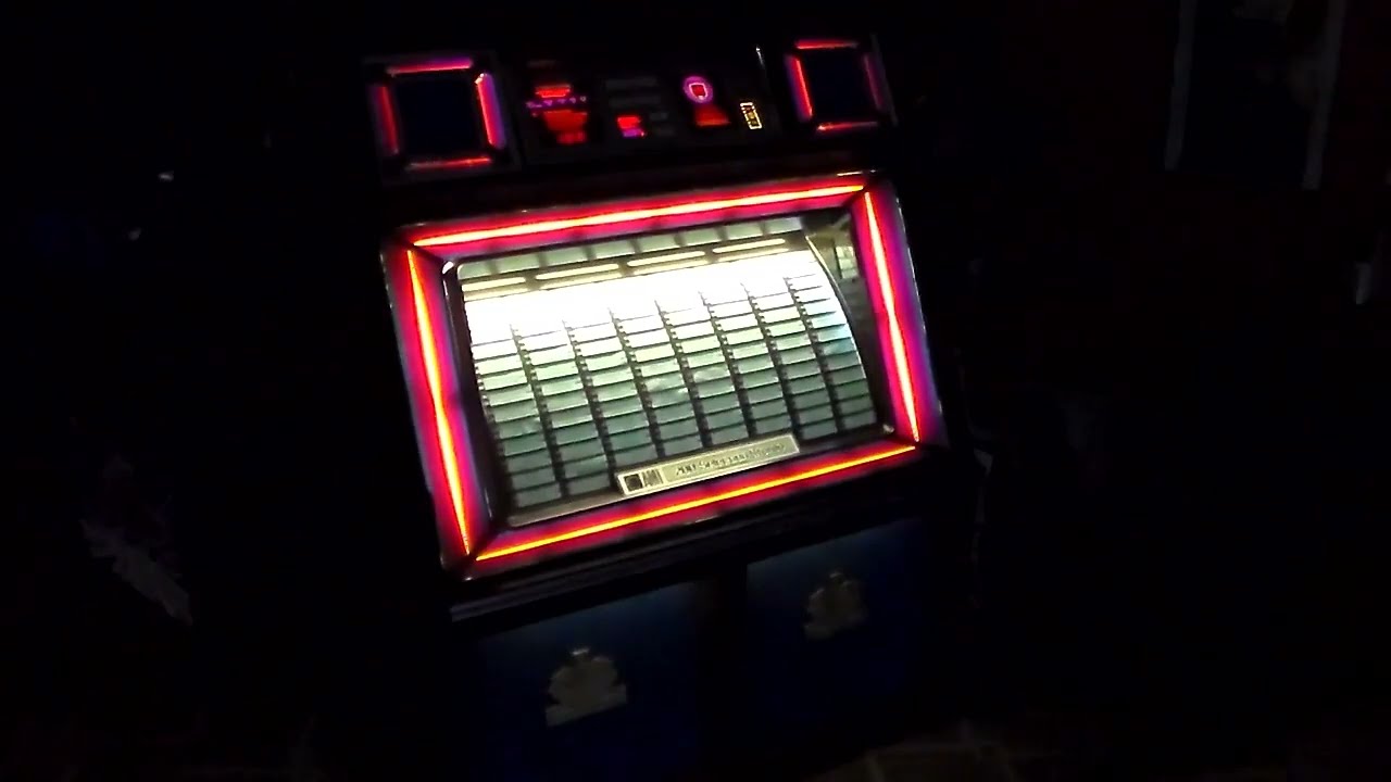Blinded By The Light Of Our 1984 Rowe R 88 Jukebox!