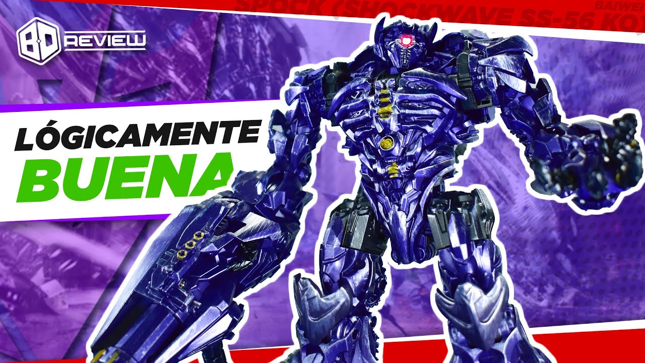 Me encantó SPOCK TW-1028, Baiwei (Shockwave Studio Series 56 KO) | BBO Review