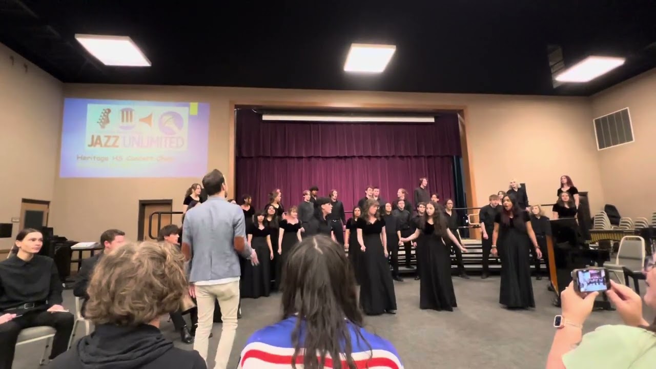 Concert Choir performs “Gede Nibo” at the CBC Unlimited Festival 2025