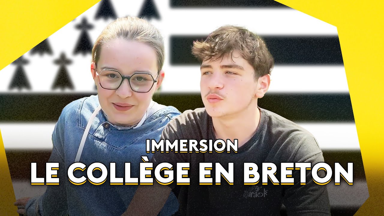 Ils n'ont cours qu'en BRETON... 24H dans un collège Diwan