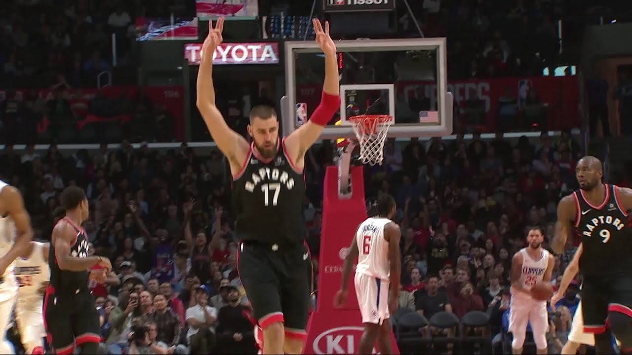 Raptors Highlights: Valanciunas From Downtown - December 11, 2017