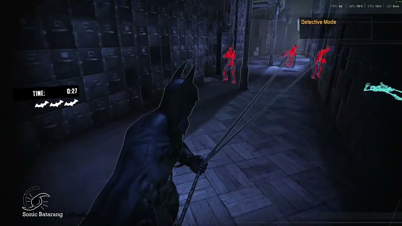 ARKHAM ASYLUM RECORD BREAKER (EXTREME) (ALL MEDALS) - 